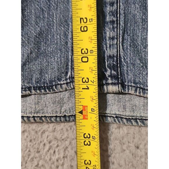 Vintage‎ Harley Davidson Embroidered Blue Denim Button Down Shirt Men's Size 2XL - Picture 6 of 9